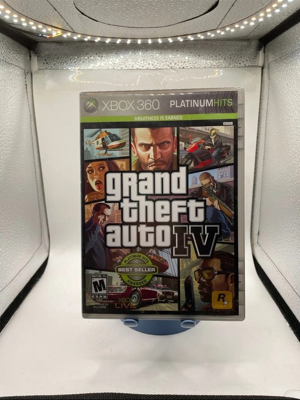 Microsoft Xbox 360 Grand Theft Auto IV Platinum Hits - Green, Black, White